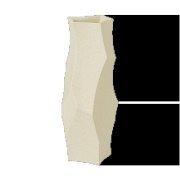 Ferm Living Cueva maljakko 37 cm Off-white