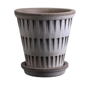 Bergs Potter Pantheon raw ruukku Harmaa, Ø14 cm