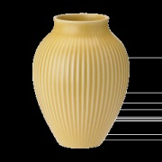 Knabstrup Keramik Knabstrup maljakko uritettu 12,5 cm Keltainen