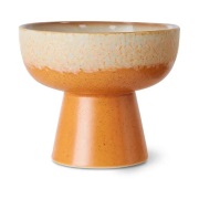 HKliving 70's tapaskulho jalalla S Ø11x9,5 cm Dunes