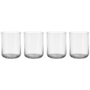 Scandi Living Pristine tumbler-lasi 37 cl 4-pack Kirkas