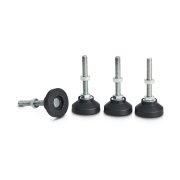 Ooni Ooni foot kit modulikansille 4-pack Black