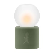 Solstickan Design Globe lämpökynttilälyhty Ø9,5x17 cm Vihreä