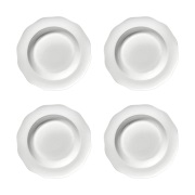 Serax Silhouette pasta lautanen Ø22 cm 4 kpl White