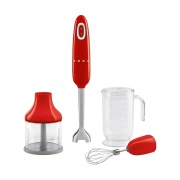 Smeg Smeg 50's Style sauvasekoitin setti 4 osaa Punainen