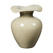 Broste Copenhagen Florentina maljakko M 32 cm Beige