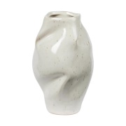 Broste Copenhagen Susie maljakko Rainy Day Grey, 14 cm