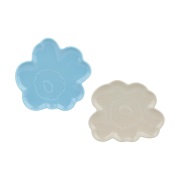 Marimekko Unikko Shape lautanen 2-pack Lemmikki, stoneware
