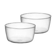 Dorre Seria tarjoilukulhot lasi 2-pack Ø10 cm