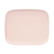 Marimekko Tiiliskivi lautanen 12 x 15 cm Vaaleanpunainen