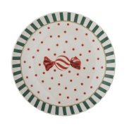 Bloomingville Yule lautanen Ø16 cm Luonnollinen punainen