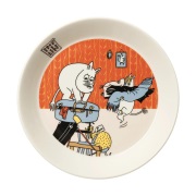 Moomin Arabia Valmiina lomalle Muumilautanen Ø19 cm