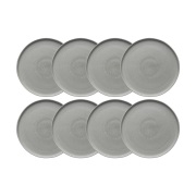 Scandi Living Sandsbro ruokalautanen vaaleanharmaa, Ø26 cm, 8 kpl