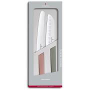Victorinox Swiss Modern santoku- ja leipäveitsi