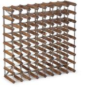 Traditional Wine Racks Itse koottava viinipulloteline 72 pullolle, tum...