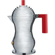 Alessi Pulcina-espressopannu, 7 cl, punainen