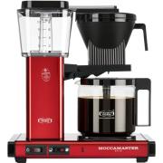 Moccamaster Optio kahvinkeitin, 1,25 litraa, red metallic