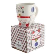 Tokyo Design Studio Kawaii Lucky Cat -muki 35 cl, sininen