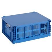 HAY Colour Crate -kansi medium, electric blue