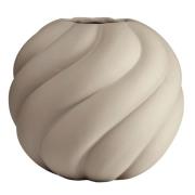 Cooee Design Twist Ball maljakko 20 cm, hiekka