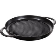 Staub Pure Grill -grillipannu, 30 cm, musta