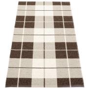 Pappelina Matto Ed, 70 x 140 cm, dark brown/linen/vanilla