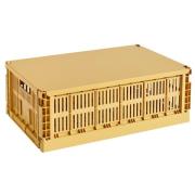 HAY Colour Crate -kansi large, golden yellow