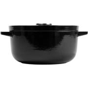 KitchenAid Valurautapata 22 cm, 3,3 litraa, onyx black