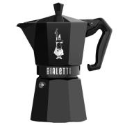 Bialetti Kahvinkeitin 6 kuppia, musta