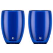Bodum PAVINA kaksiseinäinen lasi 35 cl 2-pakkaus, sininen