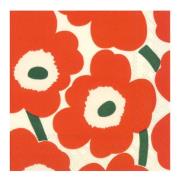 Marimekko - Servetti Unikko 33x33 cm 20 kpl Oranssi