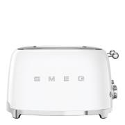 SMEG - Smeg 50's style Leivänpaahdin neliömäinen 4 viipaletta Valkoine...