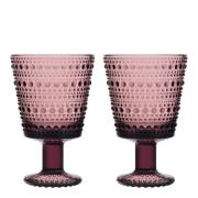 iittala - Kastehelmi Juomalasi jalallinen 26 cl 2 kpl