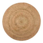 Ziczac - Rattan Pöytätabletti 36 cm Rottinki/Beige