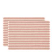 Södahl - Statement Stripe Pöytätabletti 33x48cm 2 kpl Pink