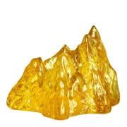 Kosta Boda - The Rock Kynttilälyhty 9,1 cm Keltainen