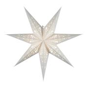 Star Trading - Lace Valotähti 45 cm Valkoinen