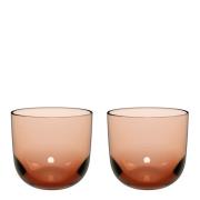 Villeroy & Boch - Like Vesilasi 28 cl 2 kpl Clay