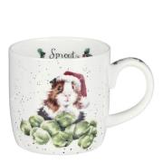Wrendale Design - Christmas Sprouts Muki 31 cl