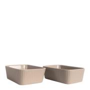 Sagaform - Flora Uunivuoka 12 cm 2 kpl Beige