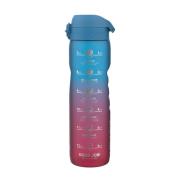 ION8 - Motivational Bottle Juomapullo 1 L Blue/Pink