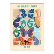 Poster & Frame - PSTR Studio Juliste 30x40 cm Zoe les papillons paris