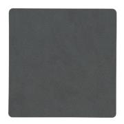 LIND DNA - Square Nupo Lasinalunen 10x10 cm Anthracite