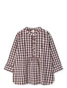 Bæk&Bølge Irene Shirt Toppi Brown Juna