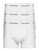 Trunk 3Pk Bokserit White Calvin Klein