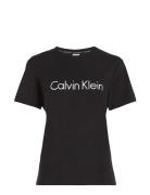 S/S Crew Neck Toppi Black Calvin Klein