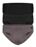 Cotton+ Brief 3-P Y-sepalus Briefs Alushousut Grey Jockey