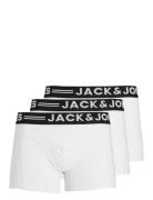 Sense Trunks 3-Pack Noos Bokserit White Jack & J S