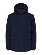 Slhpiet Jacket Parka Takki Navy Selected Homme