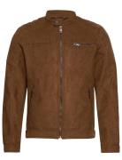 Jjerocky Jacket Noos Nahkatakki Brown Jack & J S